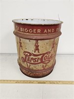 Vintage 1940s Pepsi-Cola 5 Gallon Syrup Can