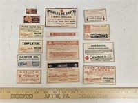 Antique Advertising Labels- Including Posion