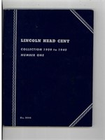 Lincoln Head Cent Book 1909 - 1940