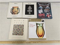 (5) Antique Reference Books - Jewelry, Pottery,