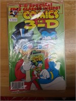 G) Disney, Comics in 3-D, new, sealed #1