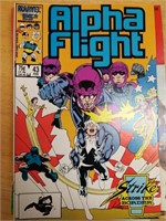 G) Marvel Comics, Alpha Flight #43
