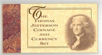 The Thomas Jefferson Coinage & Currency Set