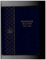 1948 - 1963 Franklin Halves Book