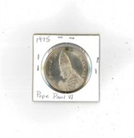 1975 Pope Paul VI Coin
