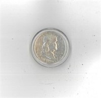 1949S Franklin Silver Half Dollar