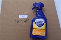 4 bottles Microban Cleaner