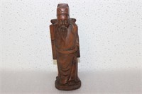 A Vintage Wooden Chinese Figure