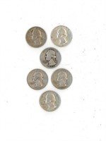 1944, 45, 50, 61, 62, & 63 Quarters