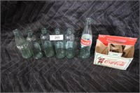 Coke Collector Glasses and Carrier