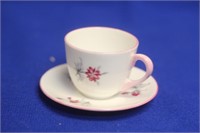 A Miniature Shelley Cup and Saucer