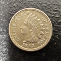 1864 Indian Head Penny - High Grade
