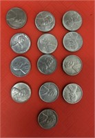 (3) 1943D Steel Penny / (10) 1943 Steel Penny -