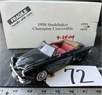 Die Cast Danbury Mint 1950 Studebaker Champion