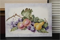 A Signed Ruth Kennedy Porcelain Plaque