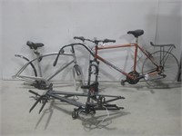 Three Adult Bike Frames See Info