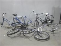 Assorted Adult Bike Frames & Parts Observed Wear