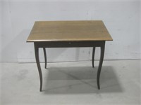 36.5"x 23"x 30.5" Vtg Writing Table Observed Wear