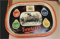 Vintage/Antique/Old Thwaites Beer Tray