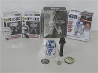 Assorted Star Wars Collectibles Untested