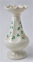 Belleek Shamrock Island Vase