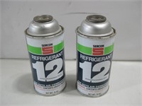 NOS Two Cans Sercon Refrigerant 12