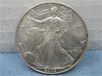2002 American Silver Eagle 1oz Fine Silver Dollar