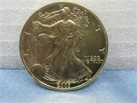 2002 Colorized 1oz Fine Silver Dollar