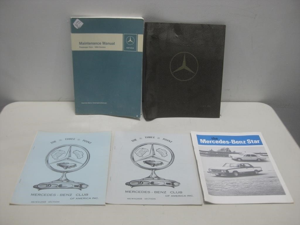 Vtg Automobile Manuals