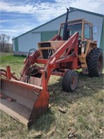 1970 Case 970 Agri King Tractor With Case M-75