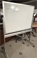 5' - 2 SIDED ROLLING DRY ERASE BOARD