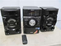 SONY STEREO SYSTEM,WITH REMOTE
