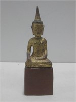 10" Buddhist Wood Carving