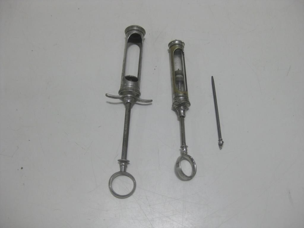 Two Antique Syringes