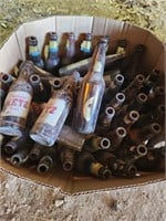 Vintage Beer Bottles - Metz & Other