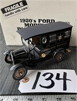 Die Cast Danbury Mint 20s Ford Model T Paddy Wagon