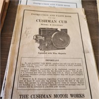 Instruction & Parts Book - Cushman Cub Model R