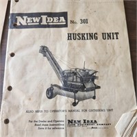 New Idea No. 301 Husking Unit Operators Manual