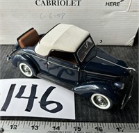 Die Cast Danbury Mint 1936 Ford Deluxe Cabriolet