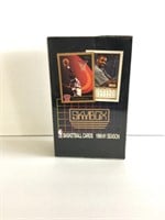 Box of 1990-91 Skybox Basketball Cards