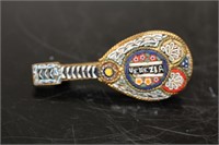 A Vintage Italian Mosaic Brooch or Pin