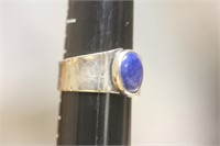 Sterling and Lapis Lazuli Ring