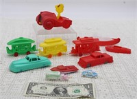 SELECTION OF 1960'S PLASTIC TOYS