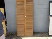 36x79 Set of Bifold Doors - Wood