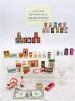 VINTAGE TOY FOOD & PERSONAL CARE ITEMS