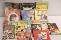 VINTAGE COLORING BOOKS & OTHER BOOKS