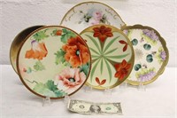 (5) HAND PAINTED PLATES