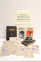 VINTAGE BOOKS, PAPER COLLECTIBLES & MORE