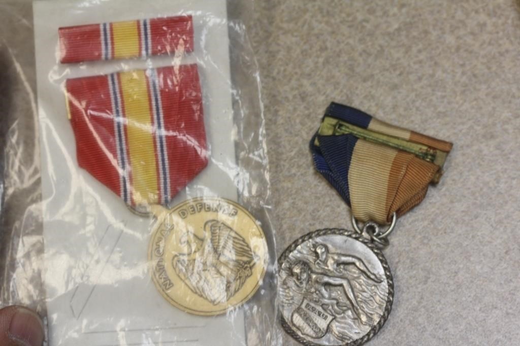 Lot of Two Medals