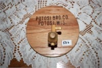 Potosi Brewing Co. Wooden Plaque and Block
